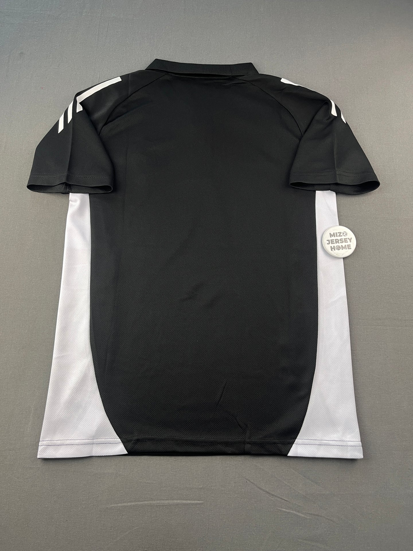 Real Madrid Black & White Polo