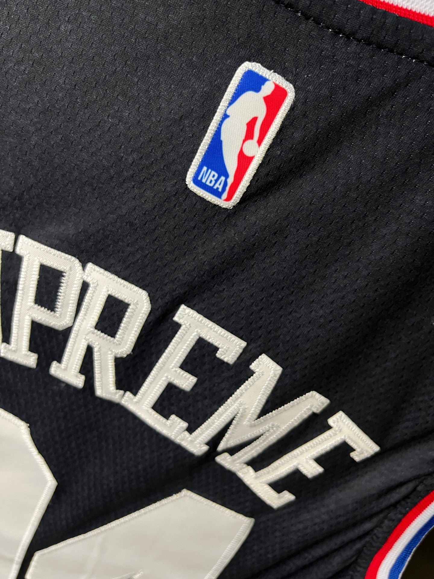 Nike X Supreme Black NBA Jersey