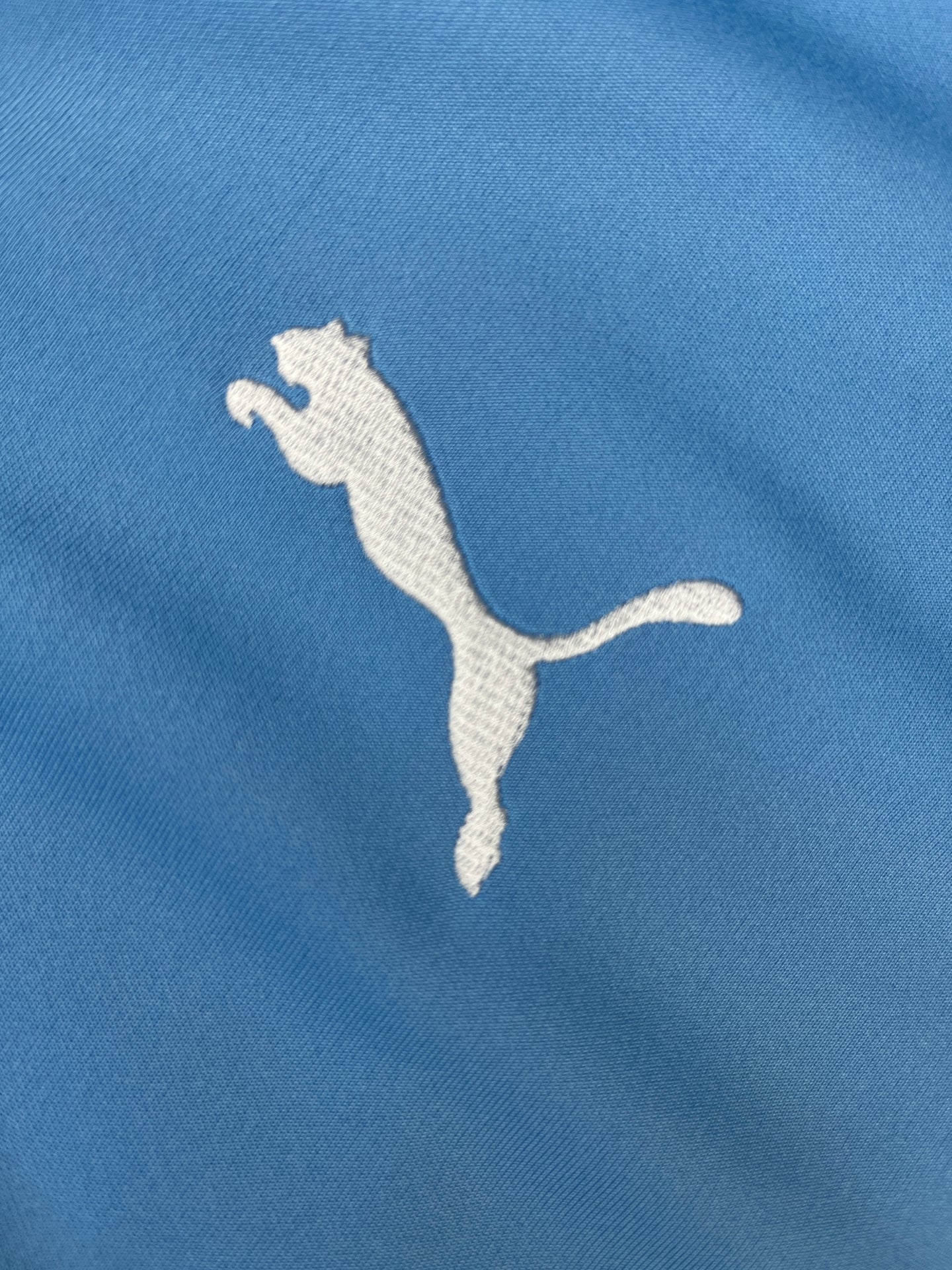 Manchester City Puma Light Blue Track Jacket