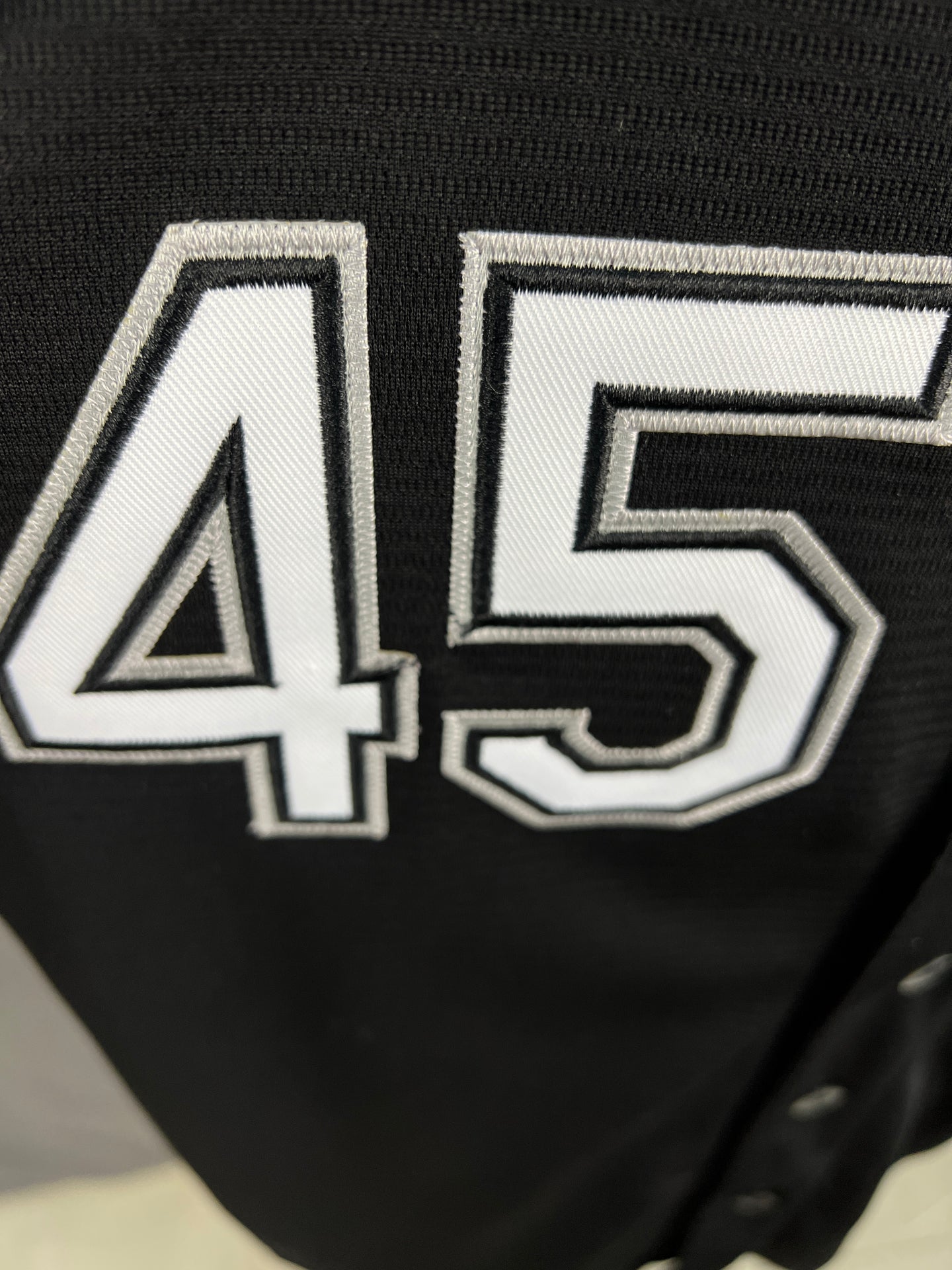 JORDAN 45 Chicago White Sox Black MLB Jersey