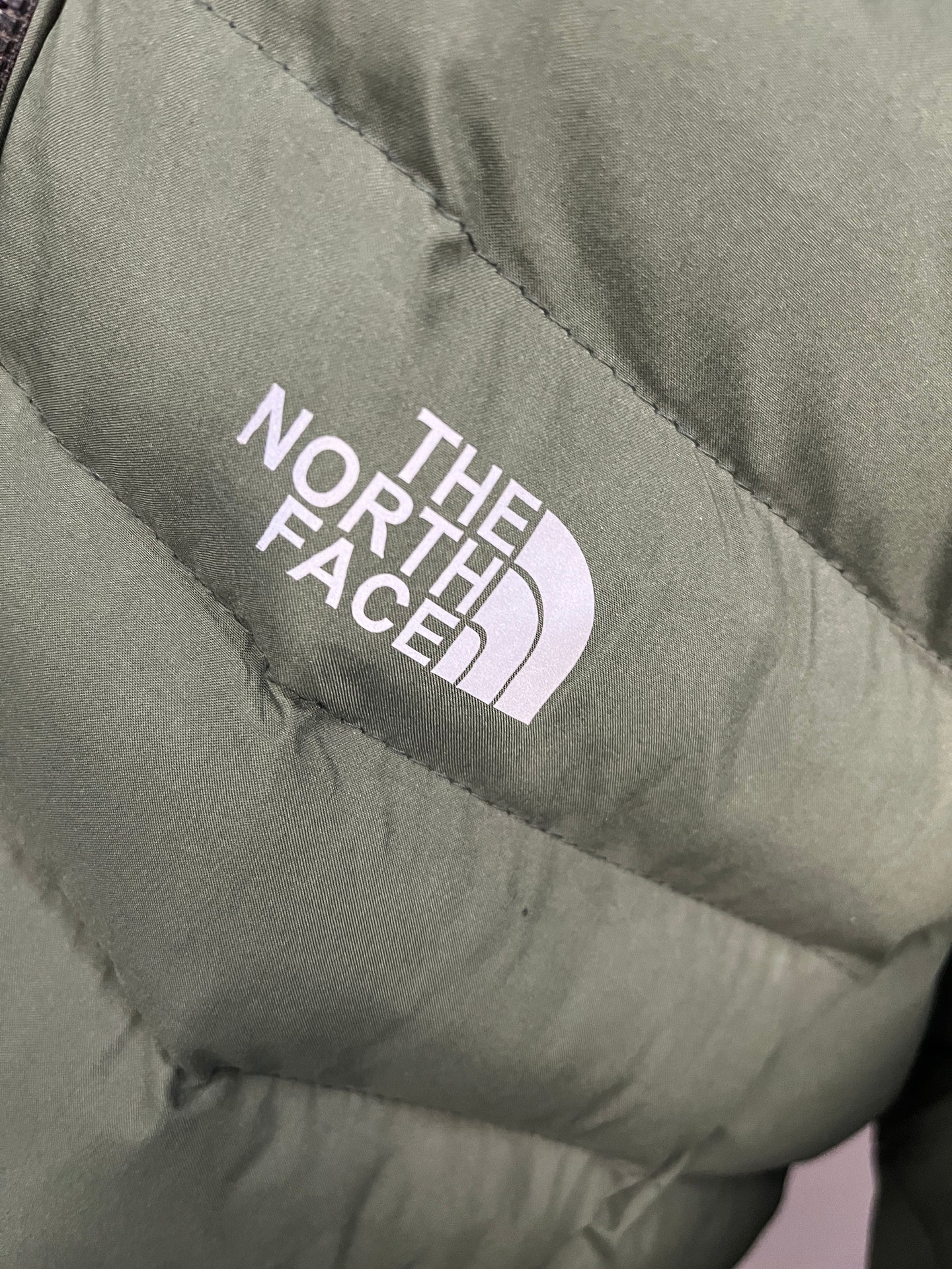The North Face Dark Green Puffer Jacket
