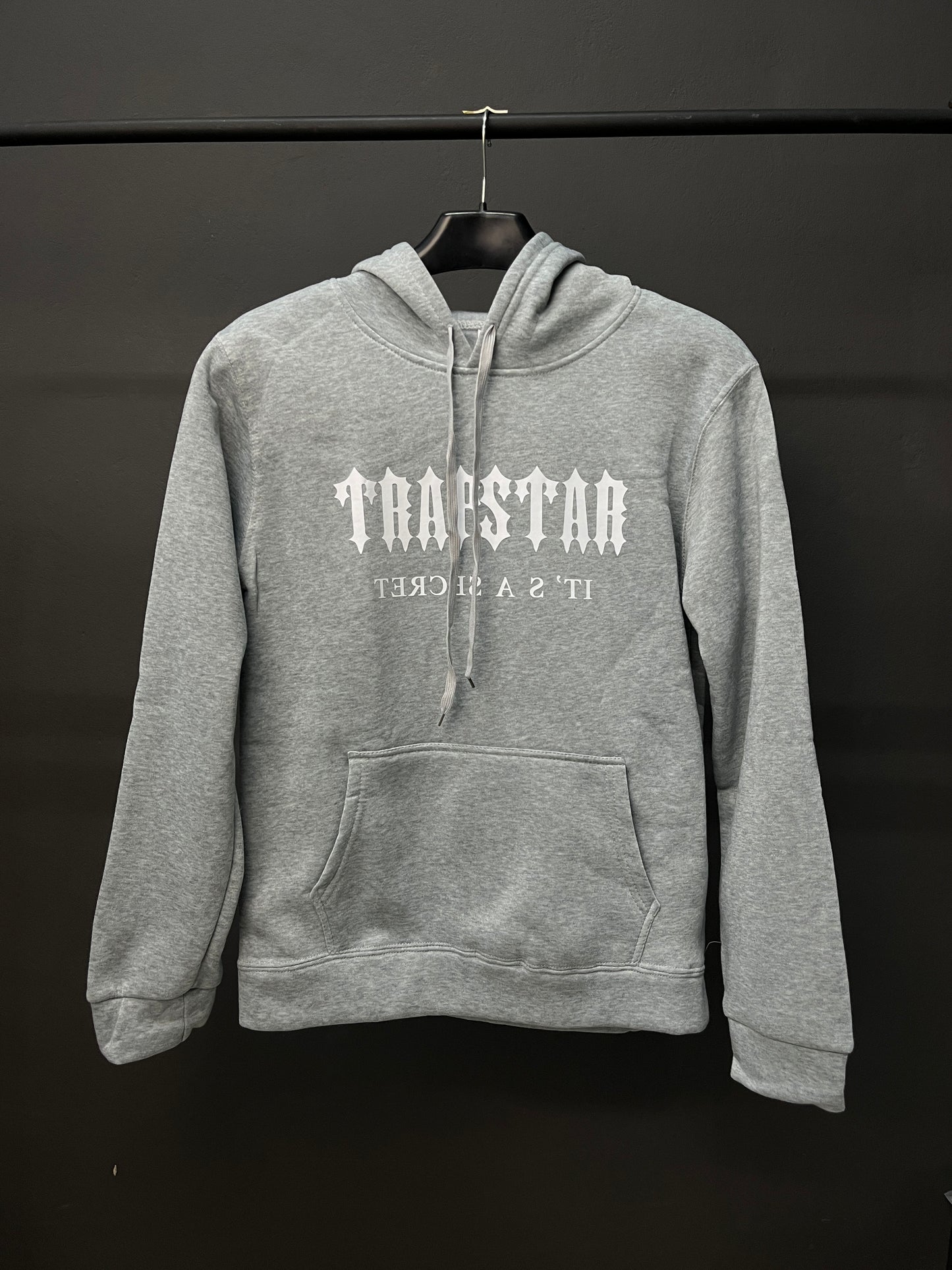 Trapstar Unisex Grey Hooded Tracksuit