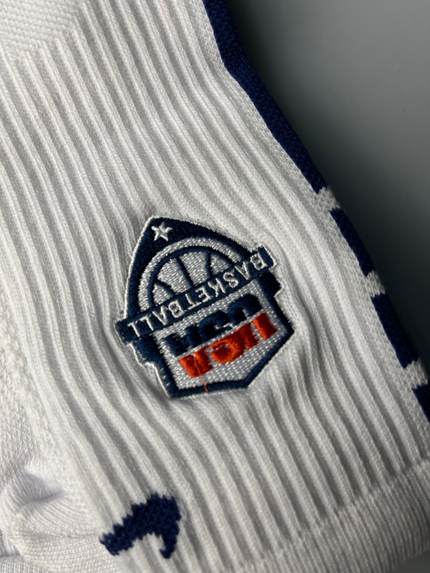 NBA Nike USA White Crew Socks