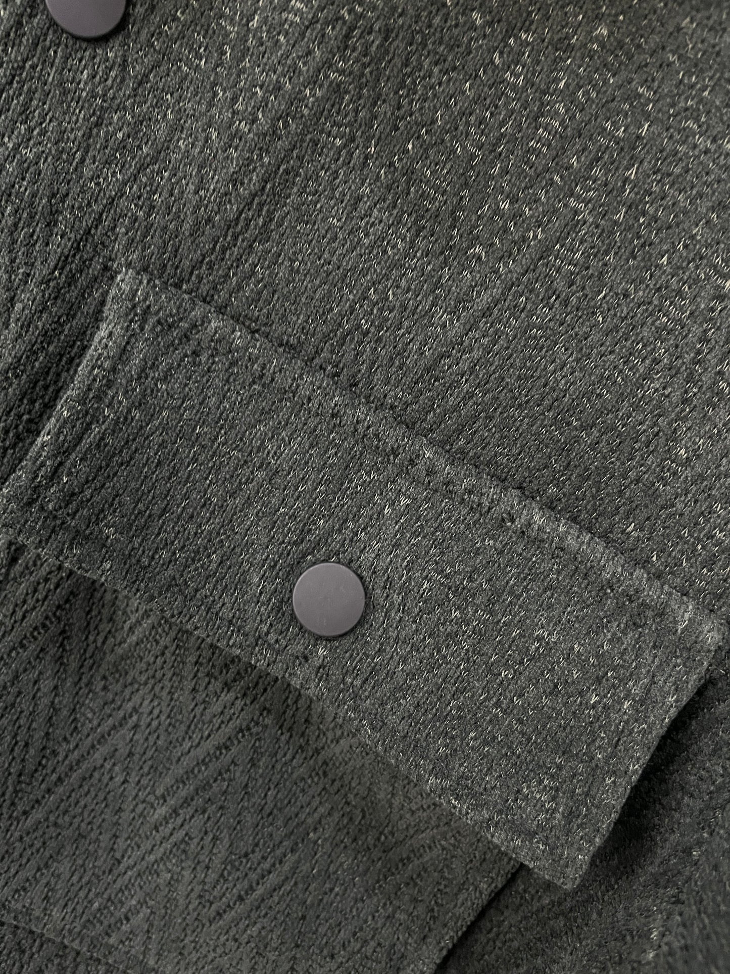 ZARA Dark Green Buttoned Shacket