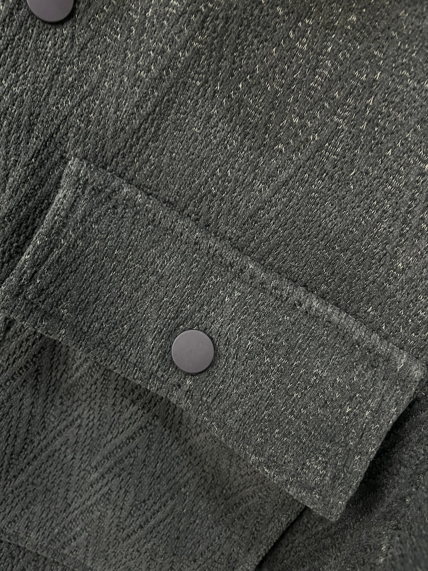 ZARA Dark Green Buttoned Shacket