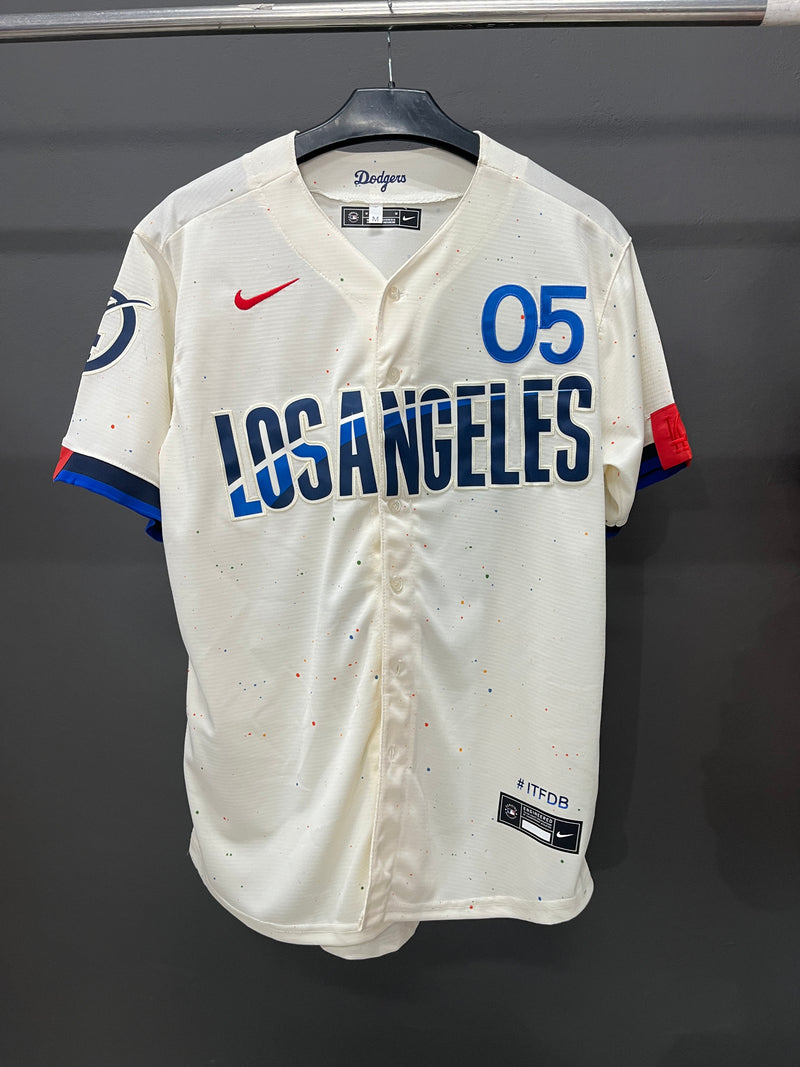 FREEMAN 05 Beige Los Angeles MLB Jersey