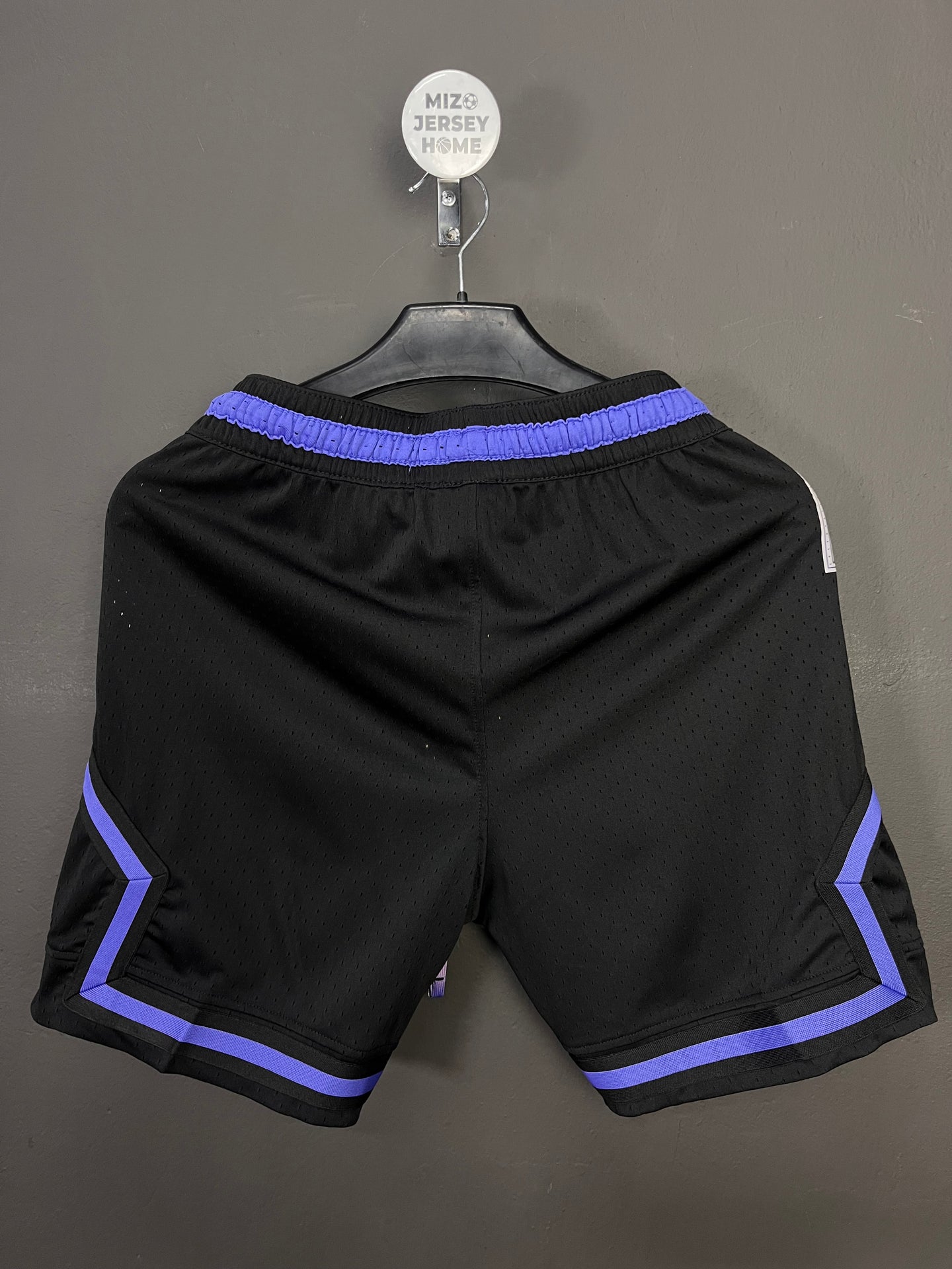 Jordan Dri-FIT Black & Blue Diamond Shorts