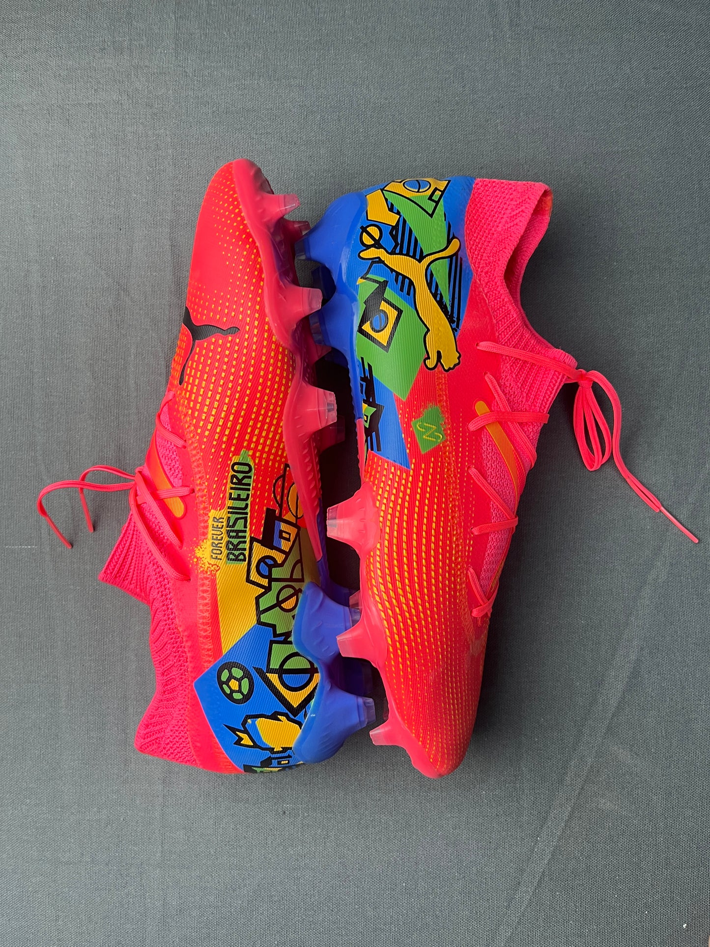 Puma Chuteira Future 7 Play NJR IT BDP Rosa FG Shoes