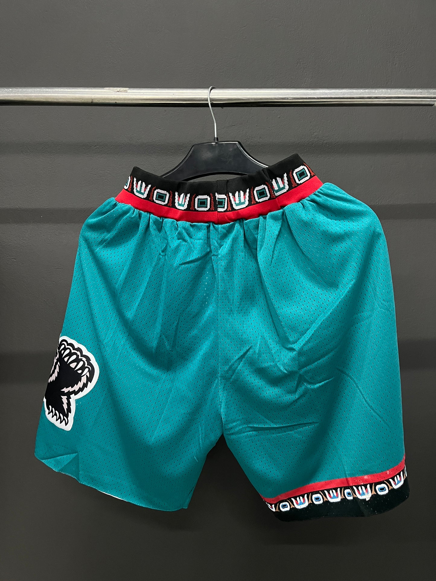 Green Shorts Full Embroidery