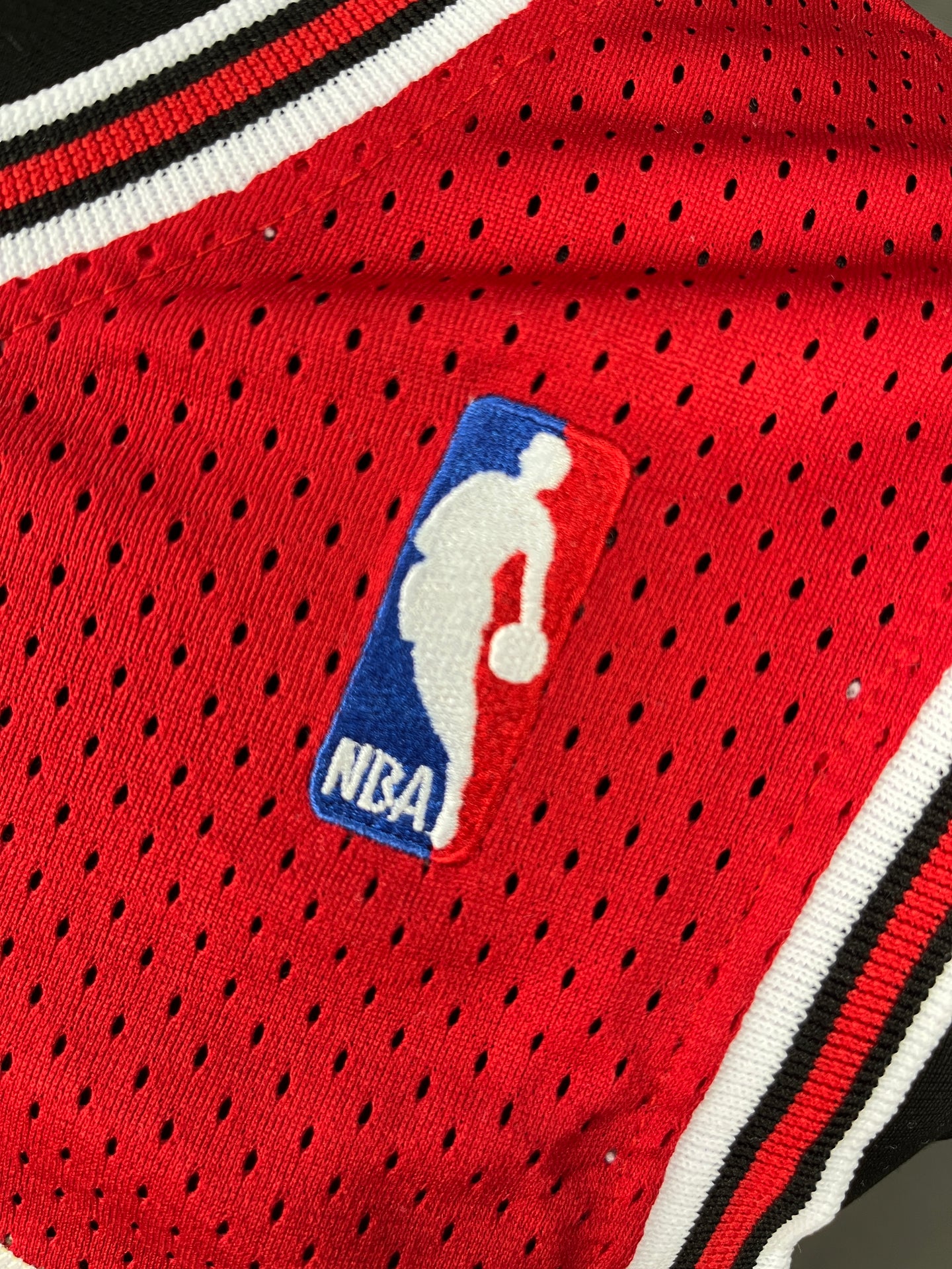 Jordan 45 Chicago Bulls Red NBA Jersey