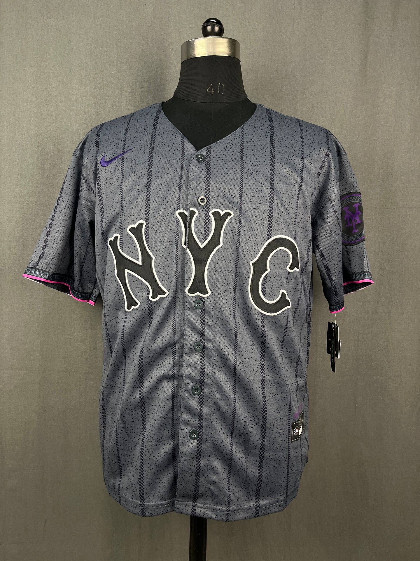 ALONSO 20 Grey NYC MLB Jersey