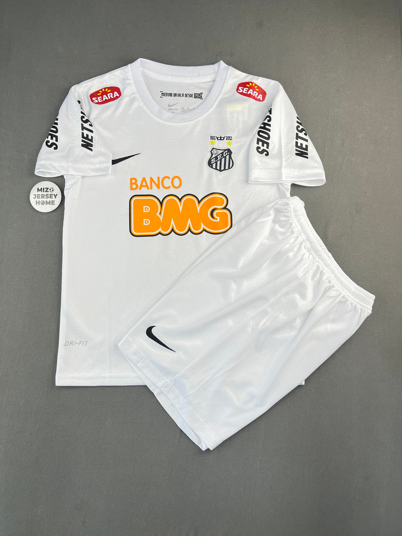 Santos Home 2012-2013 Kids Retro Jersey