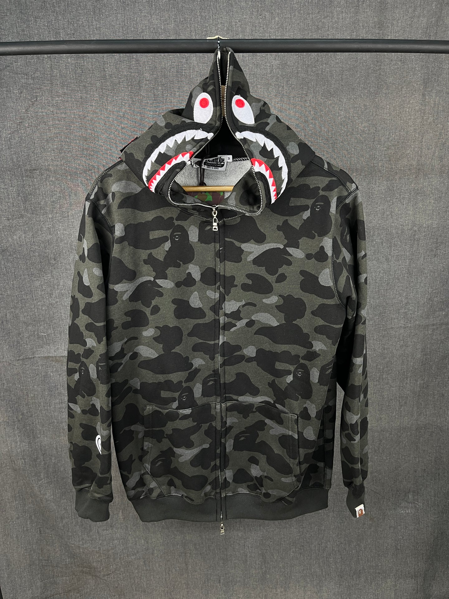 Bape Camo Full Zip-up Hoodie