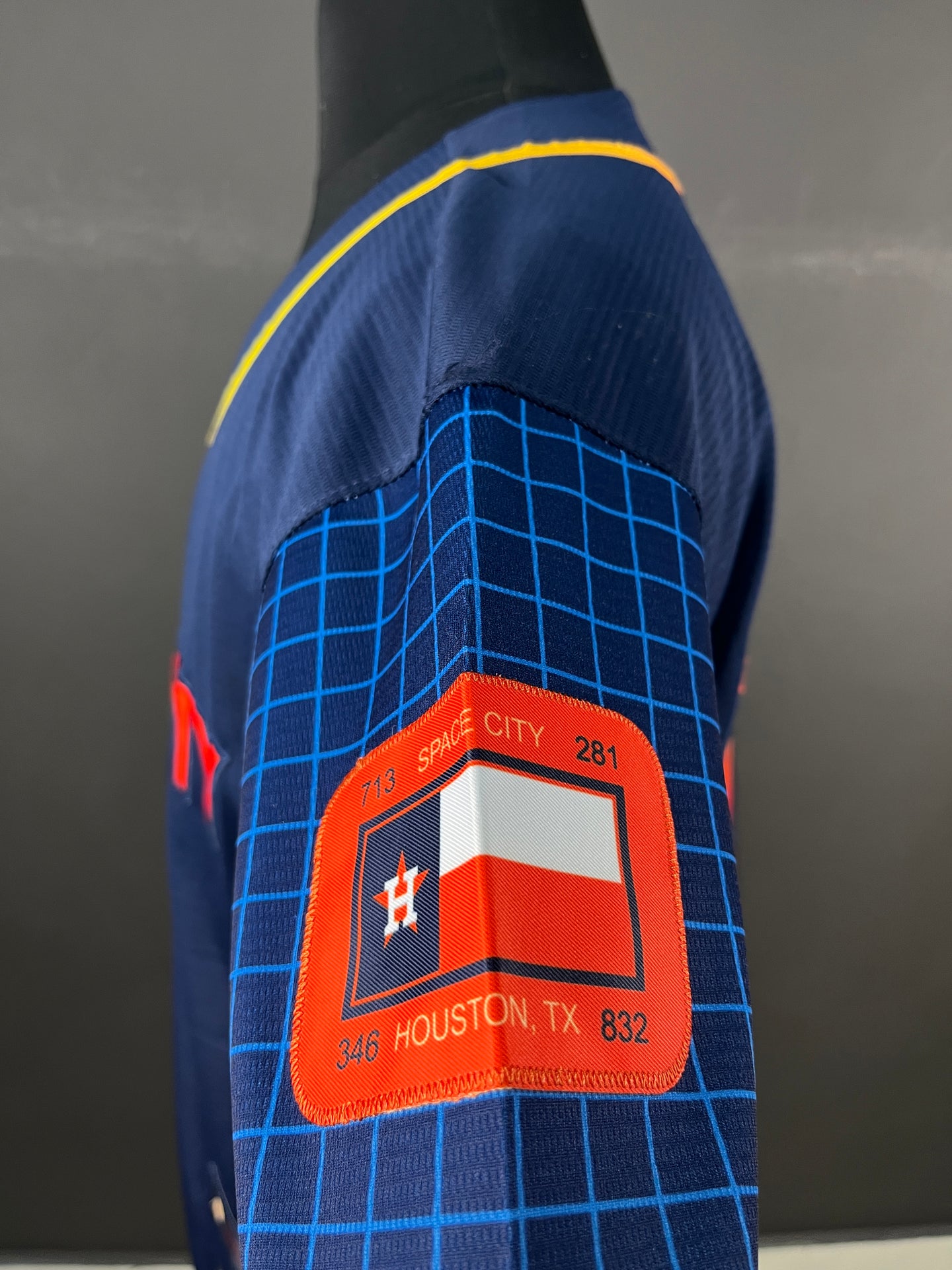 TUCKER 30 Navy Space City MLB Jersey
