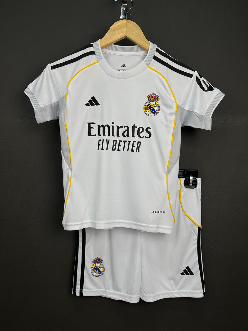 Real Madrid Home 25/26 Kids Jersey