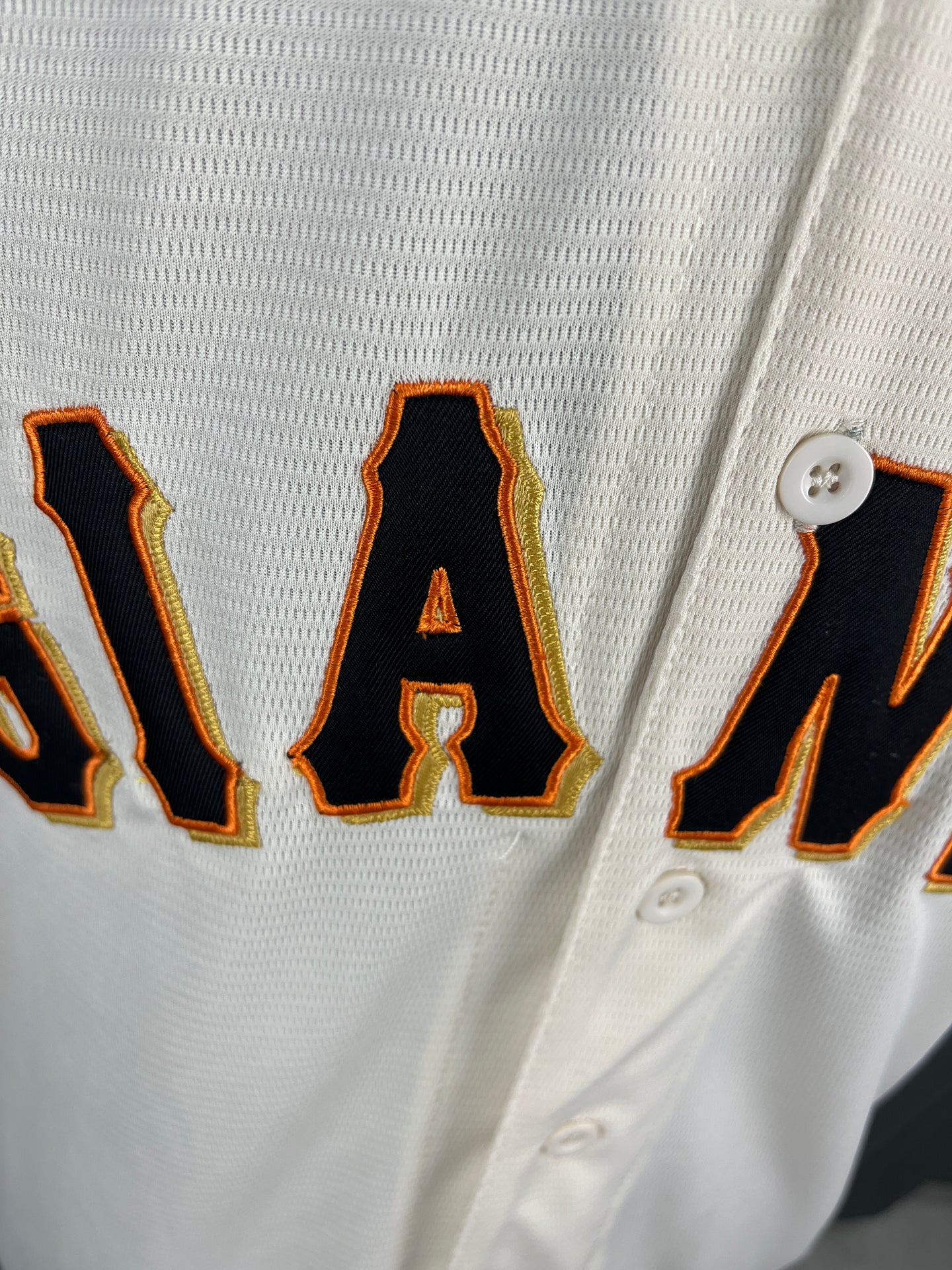 CRAWFORD 35 Beige San Francisco Giants MLB Jersey