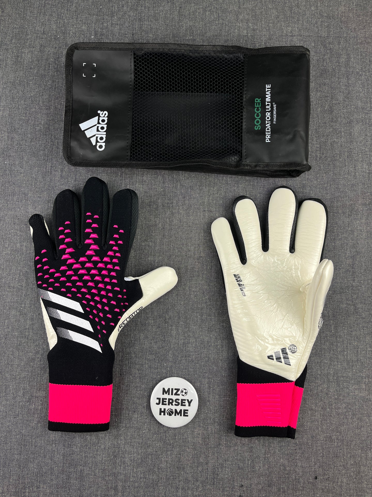 Adidas Predator Black Pink Gloves