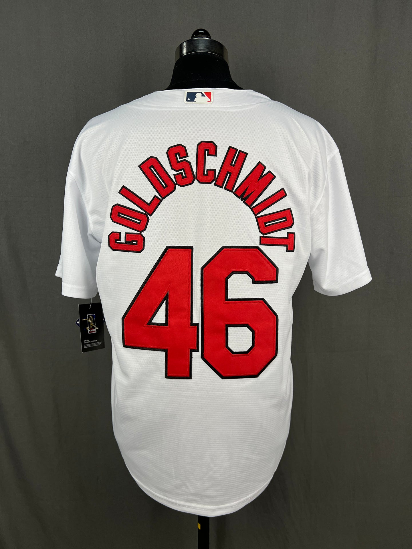 GOLDSCHMOIT 46 White St. Louis Cardinals MLB Jersey