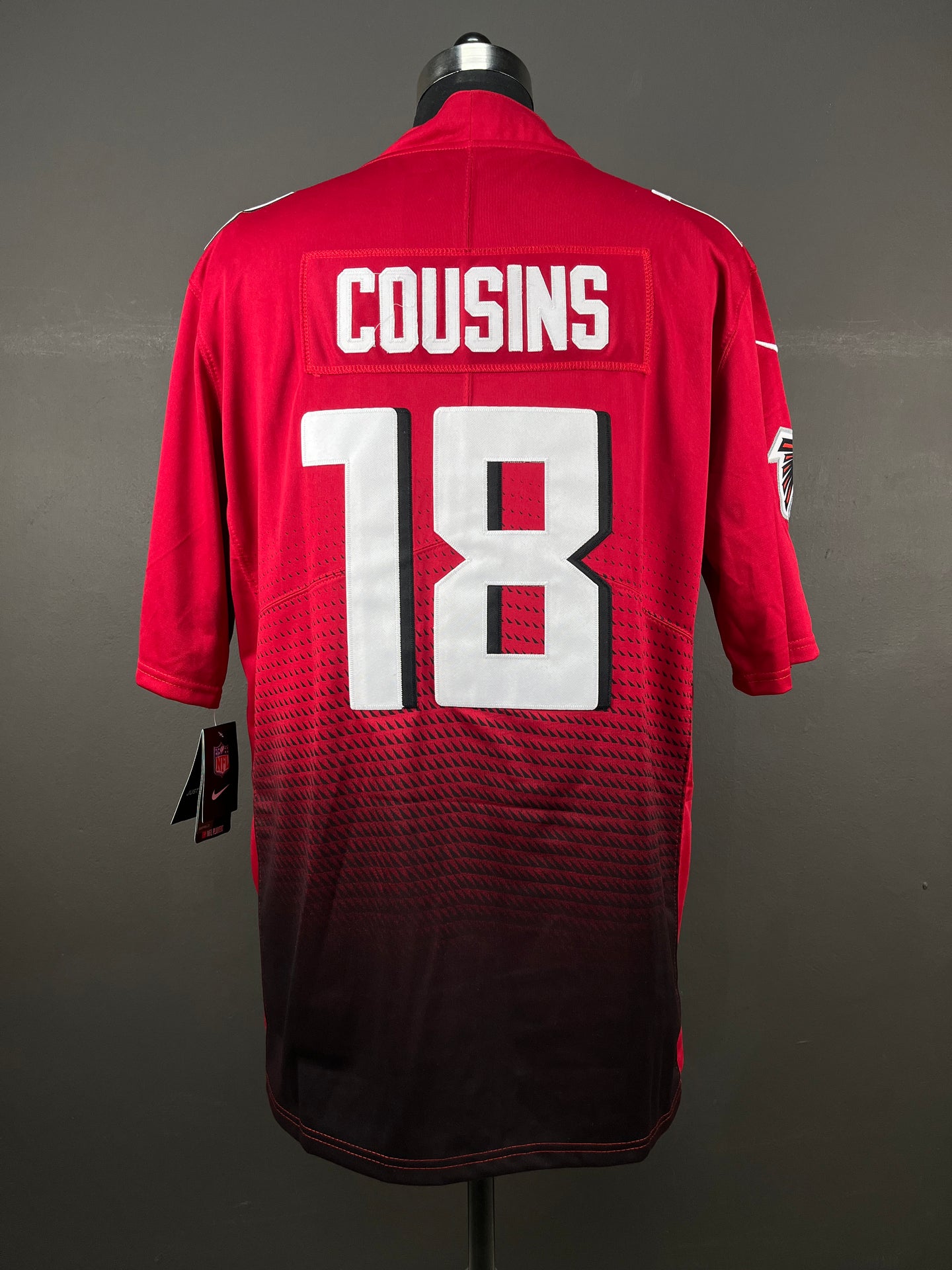 COUSINS 18 Red Atlanta Falcons NFL Jersey