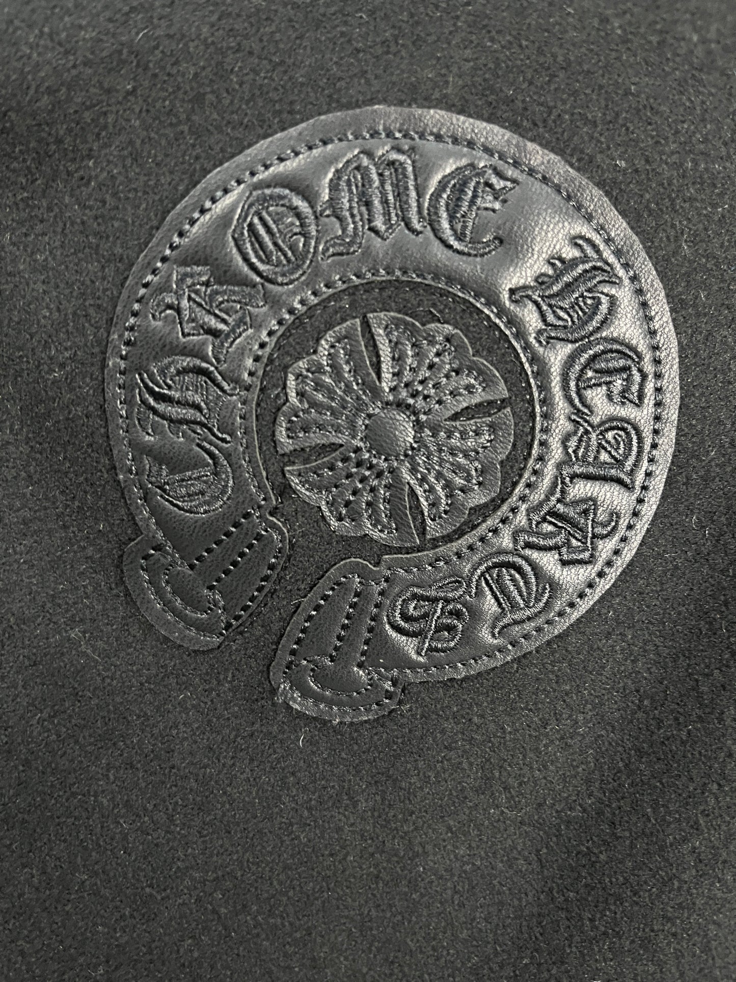 Chrome Hearts Black Varsity Jacket