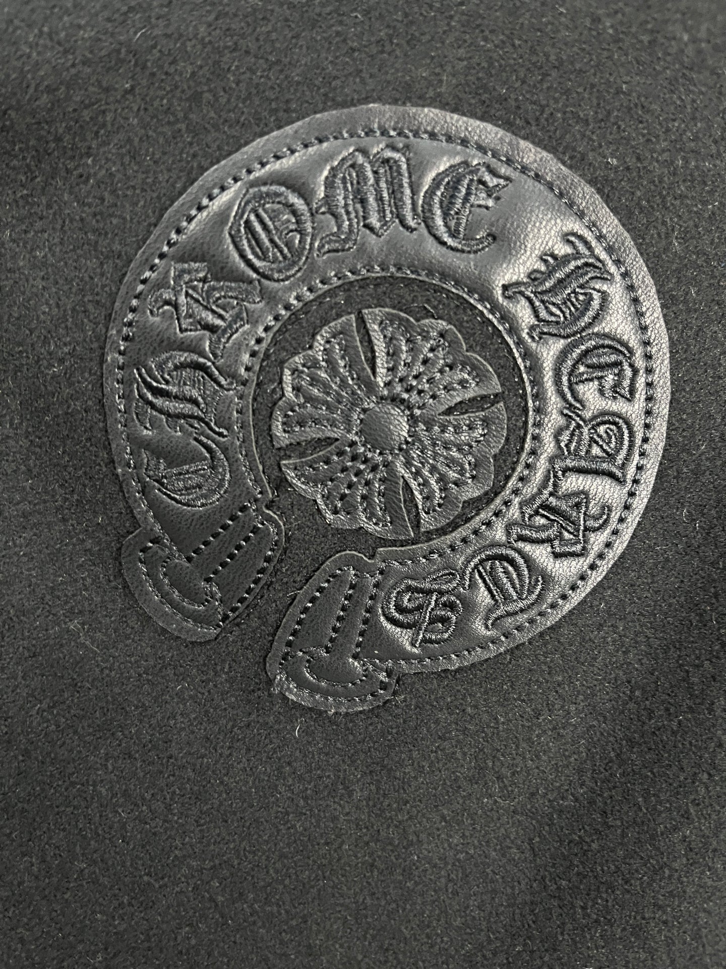 Chrome Hearts Black Varsity Jacket