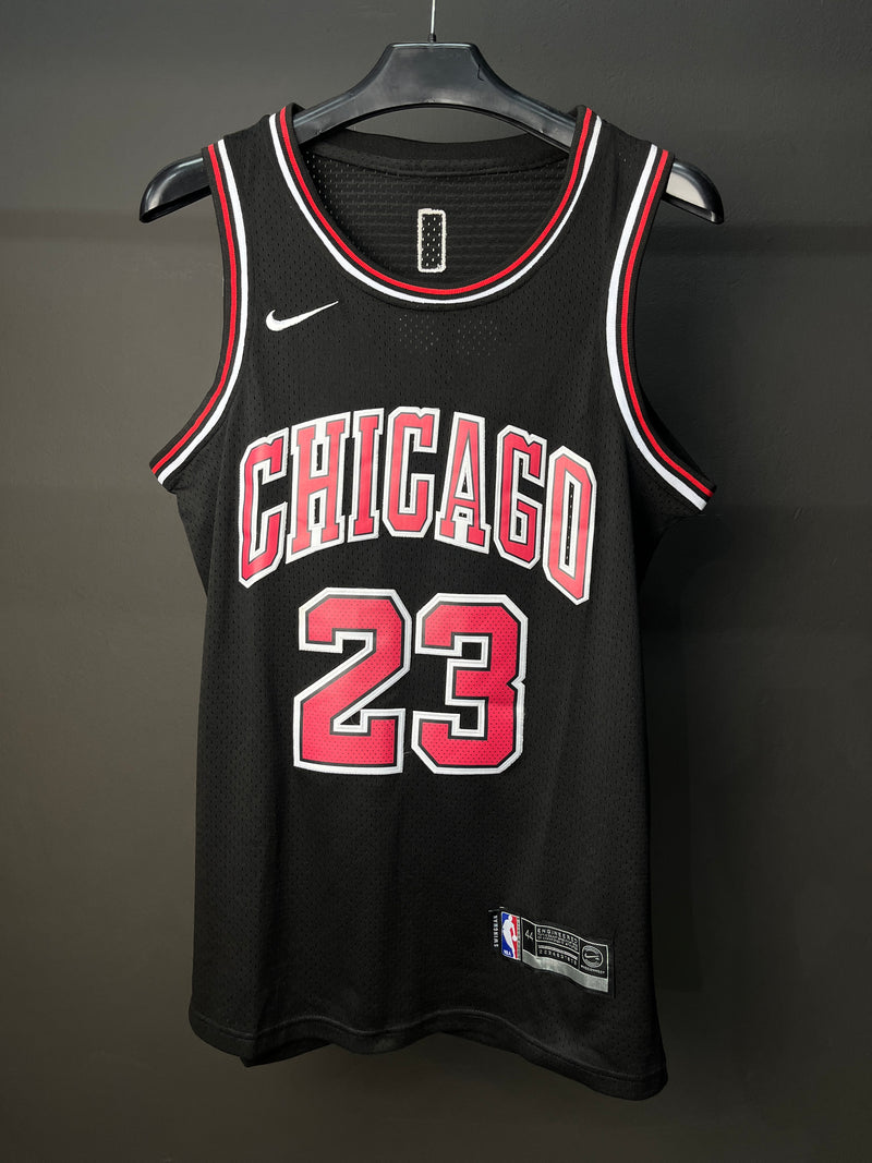 Jordan 23 Chicago Bulls Black NBA Jersey