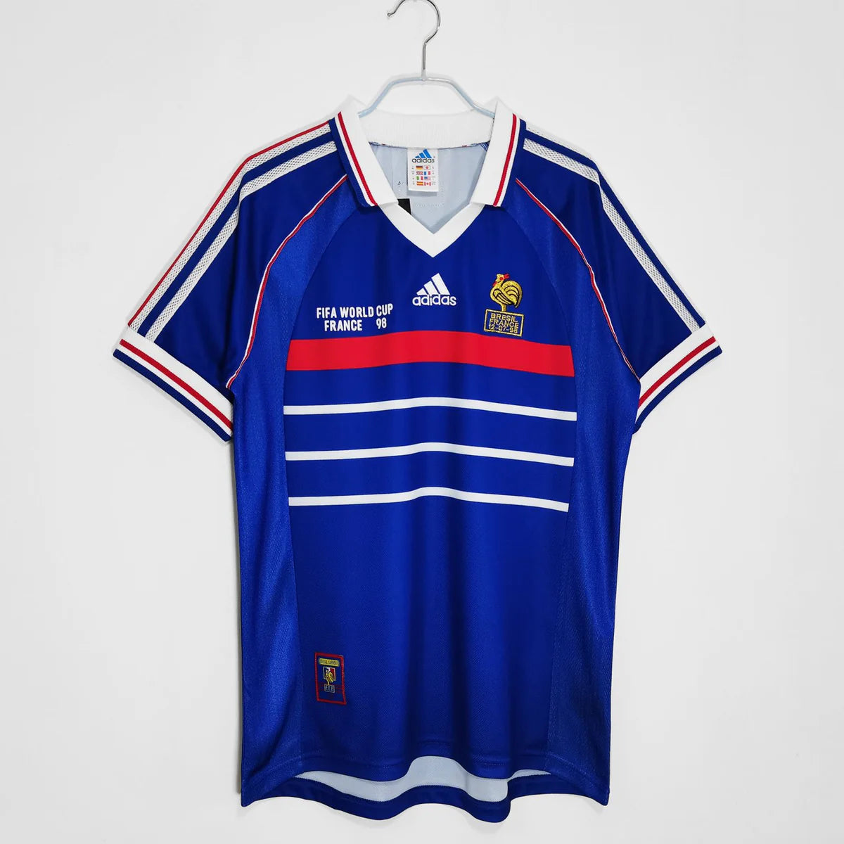 FRANCE Retro 1998 World Cup Final Home Jersey