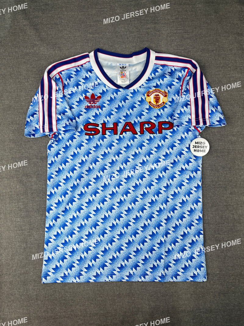 MANCHESTER UNITED AWAY 1991-92 |RETRO JERSEY