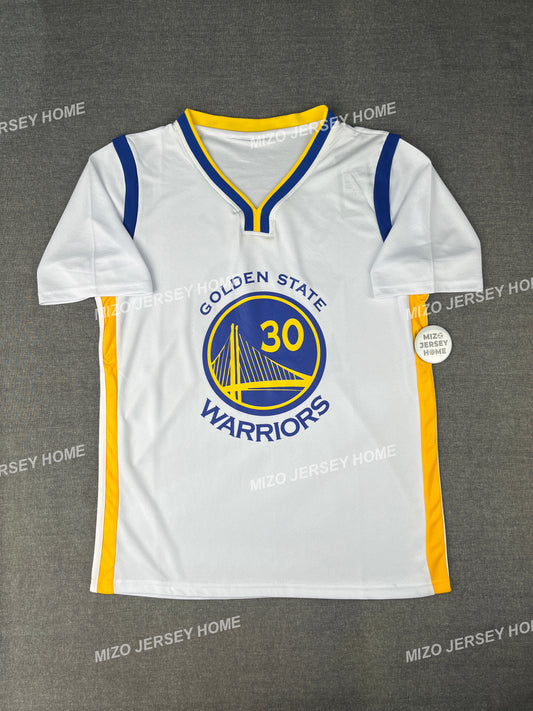 STEPHEN CURRY 30 White Golden State Warriors NBA T-SHIRT