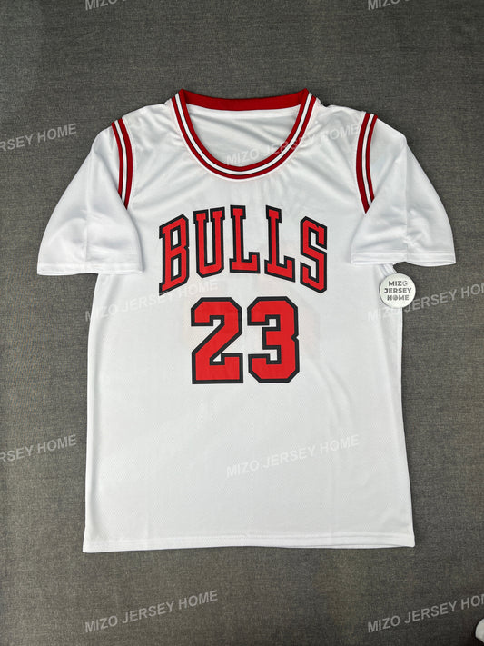 MICHAEL JORDAN 23 White Chicago Bulls NBA T-SHIRT