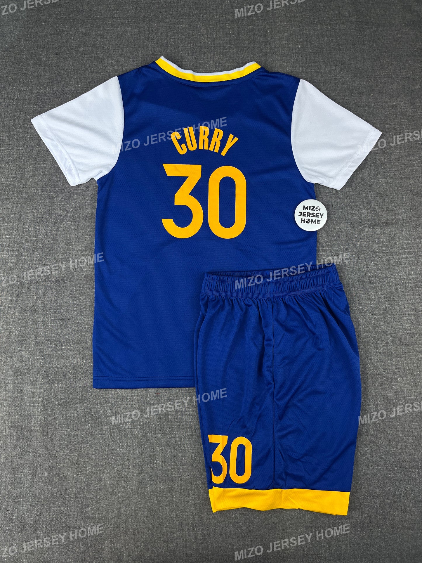 STEPHEN CURRY 30 Golden State Warriors Kids Jersey Set