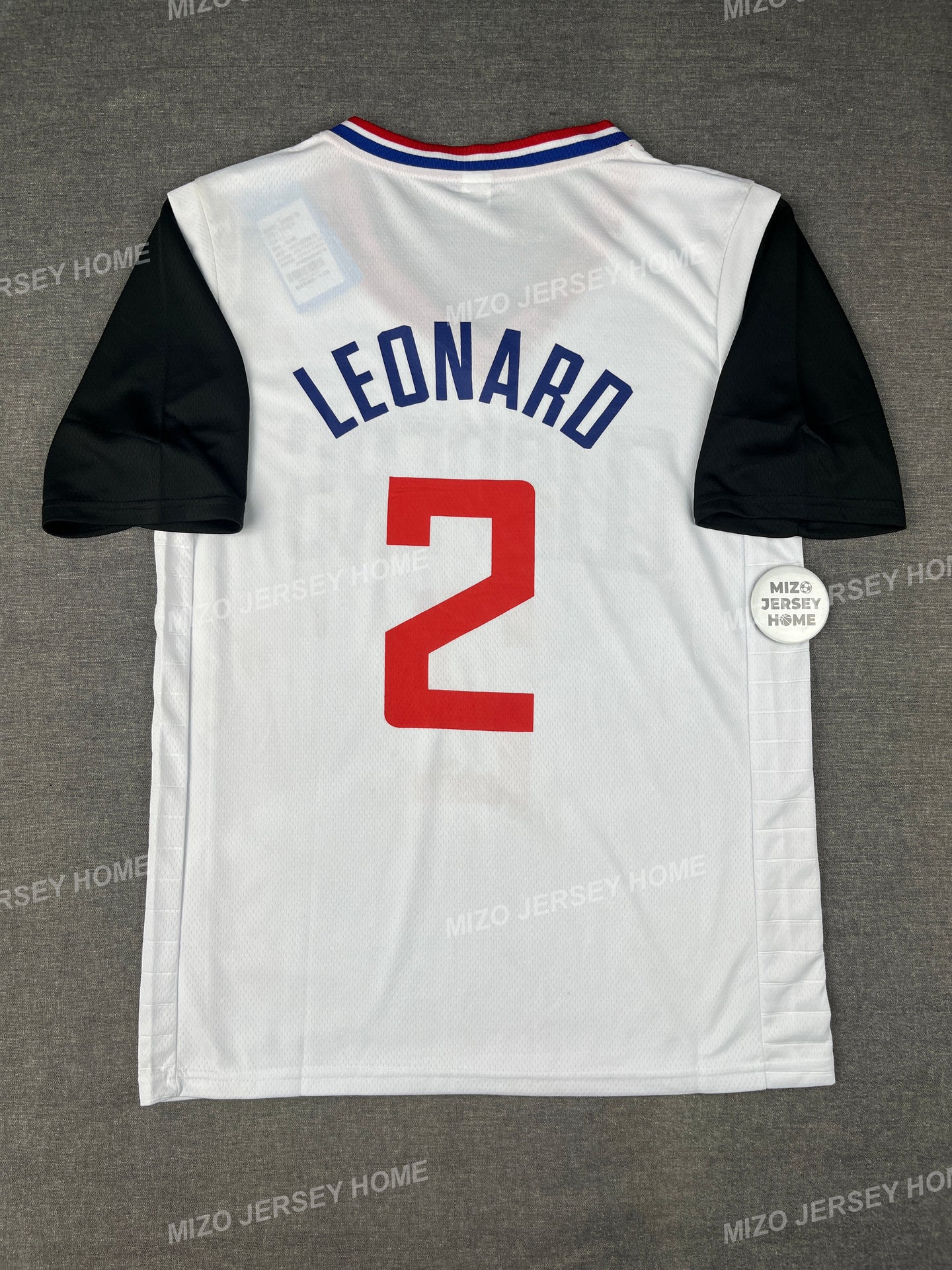 LEONARD 2 WHITE CLIPPERS NBA T-SHIRT