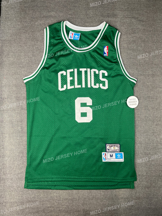 RUSSEL 6 Green CELTICS NBA Jersey