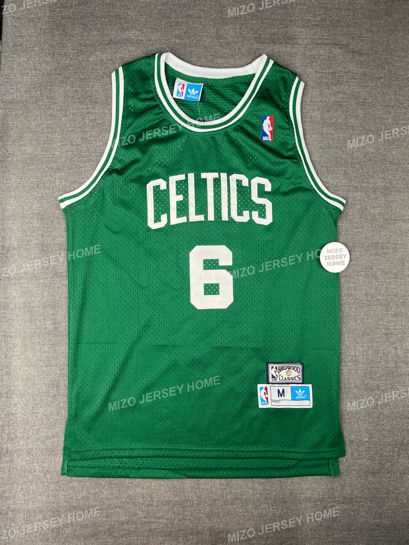 RUSSEL 6 Green CELTICS NBA Jersey
