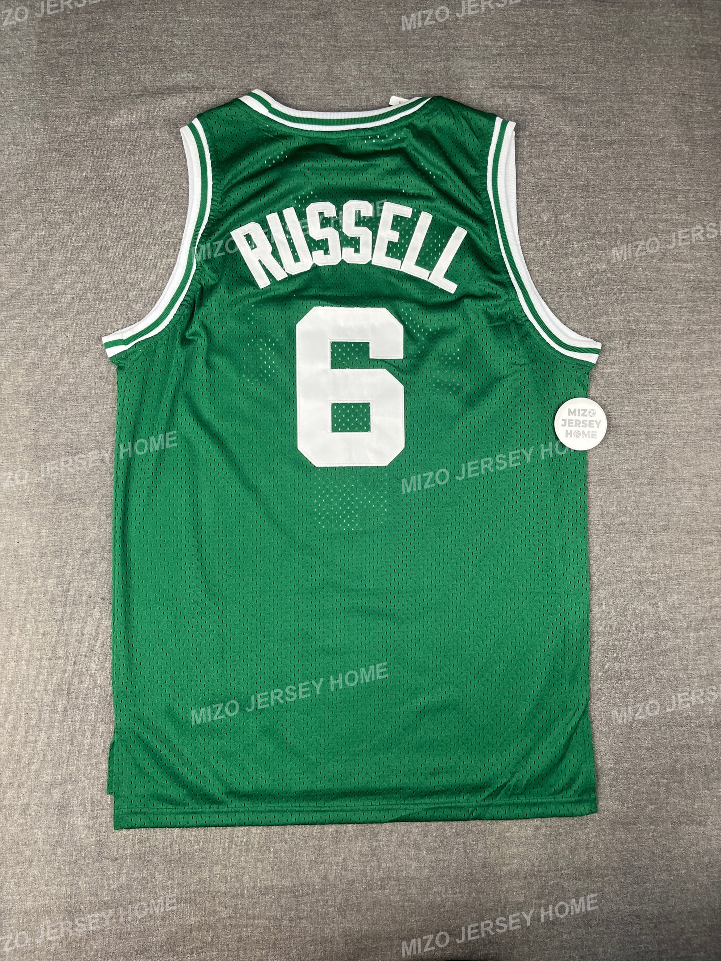 RUSSEL 6 Green CELTICS NBA Jersey
