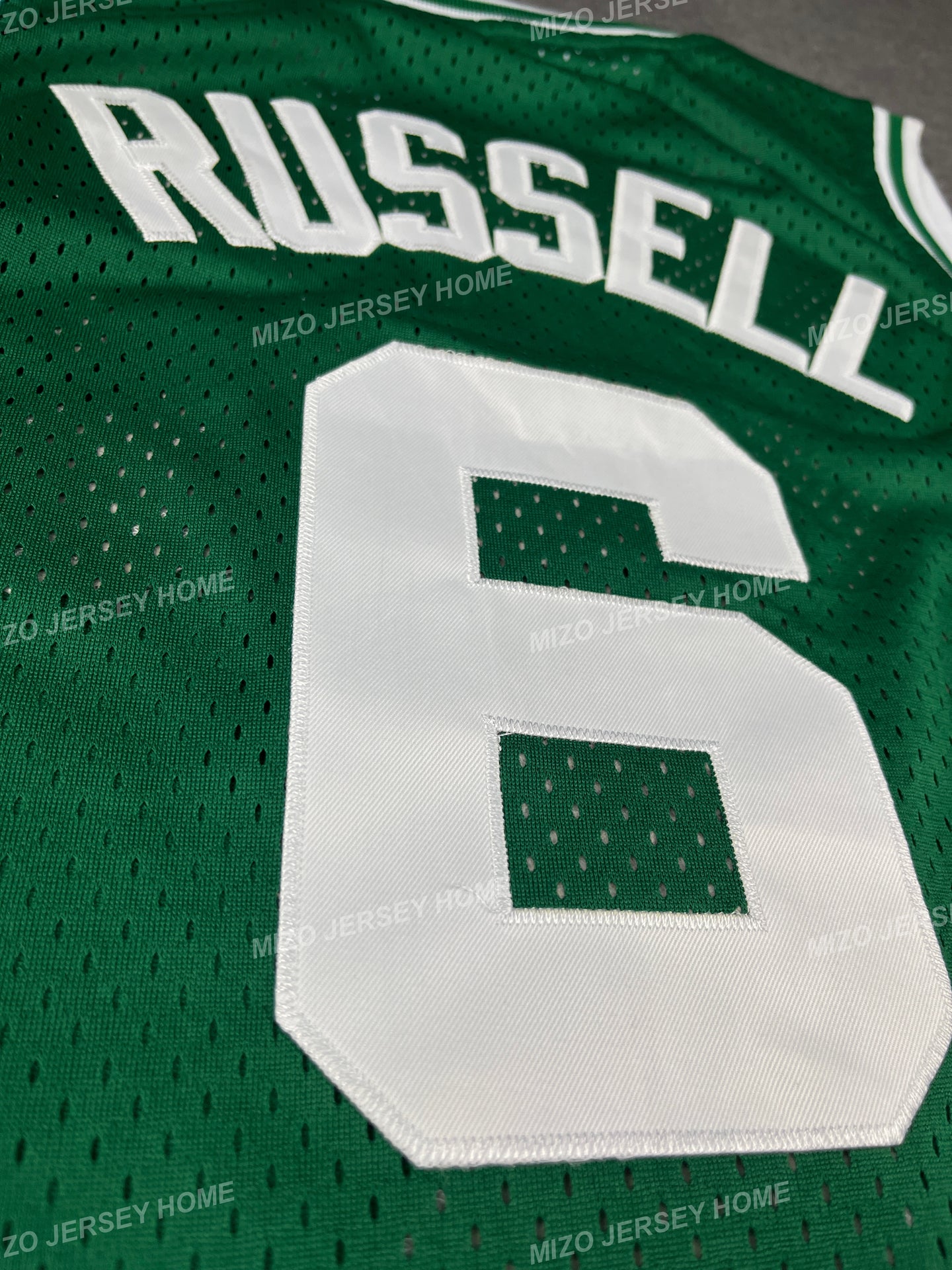 RUSSEL 6 Green CELTICS NBA Jersey