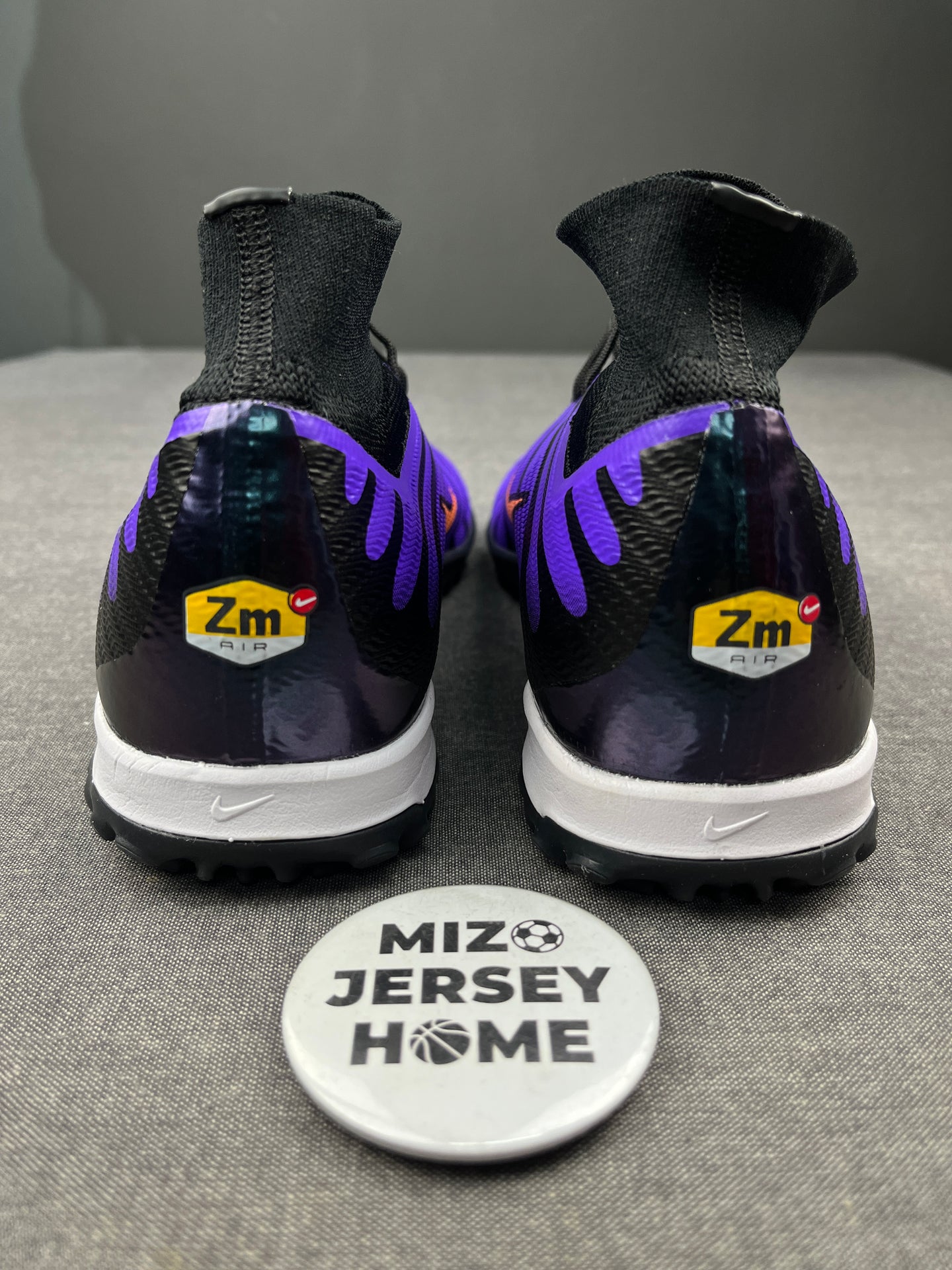 Nike Air Mercurial TN Superfly 9 TF 'Voltage Purple' Futsal Shoes