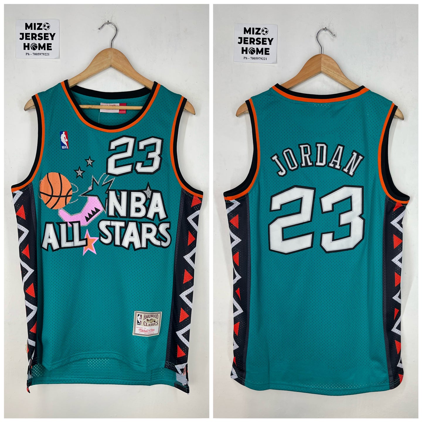 JORDAN 23 Green All Star NBA Jersey