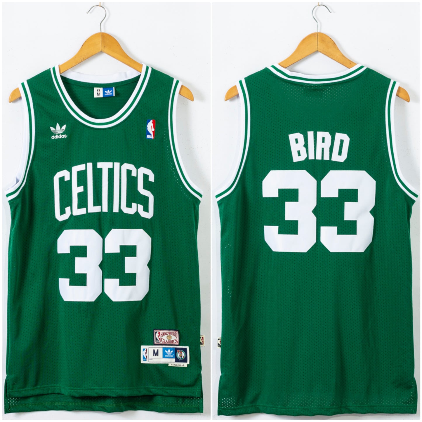 BIRD 33 Green Boston Celtics NBA Jersey