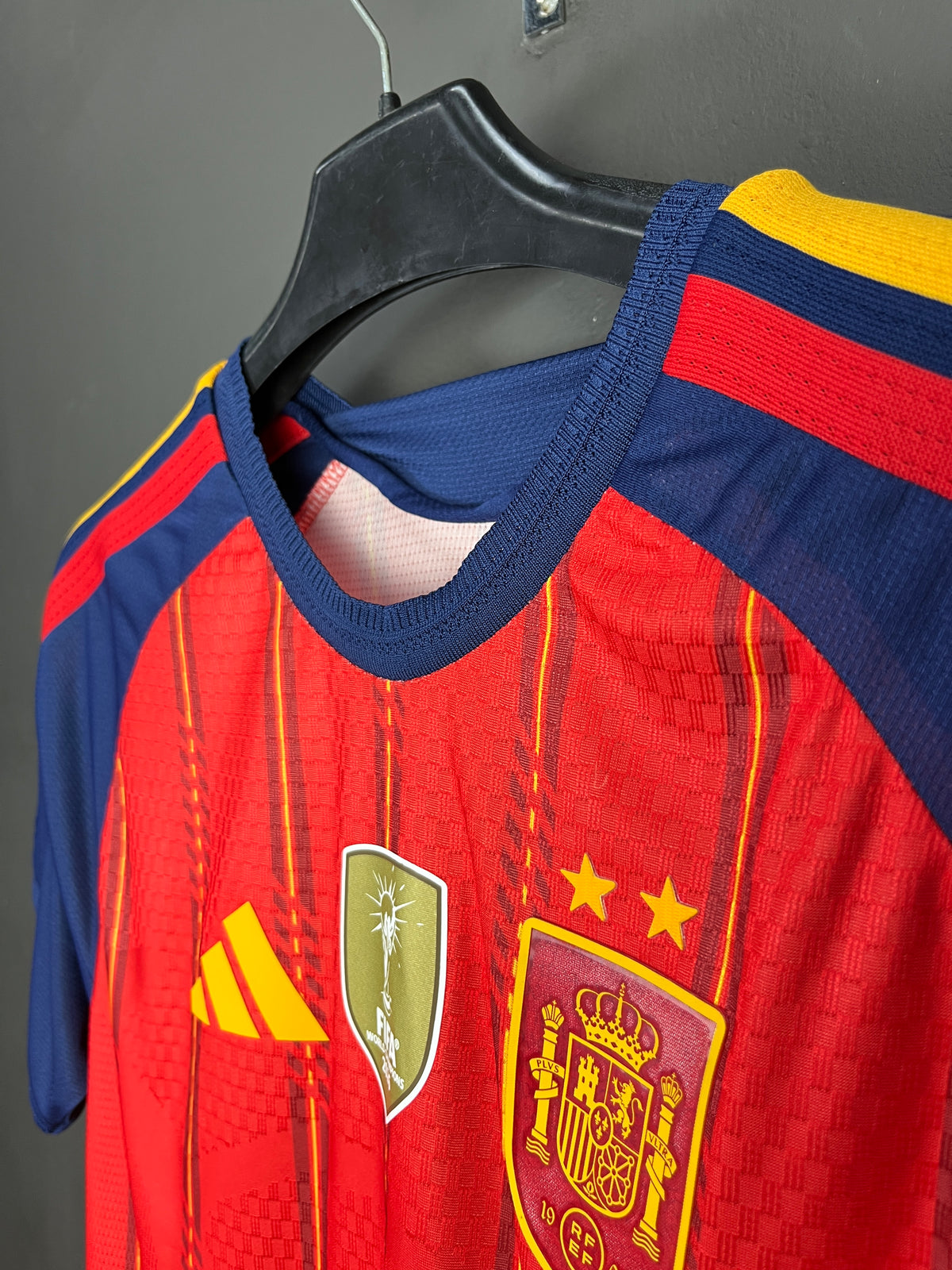 Spain Home 2026 World Cup 2 Stars Jersey Player Version
