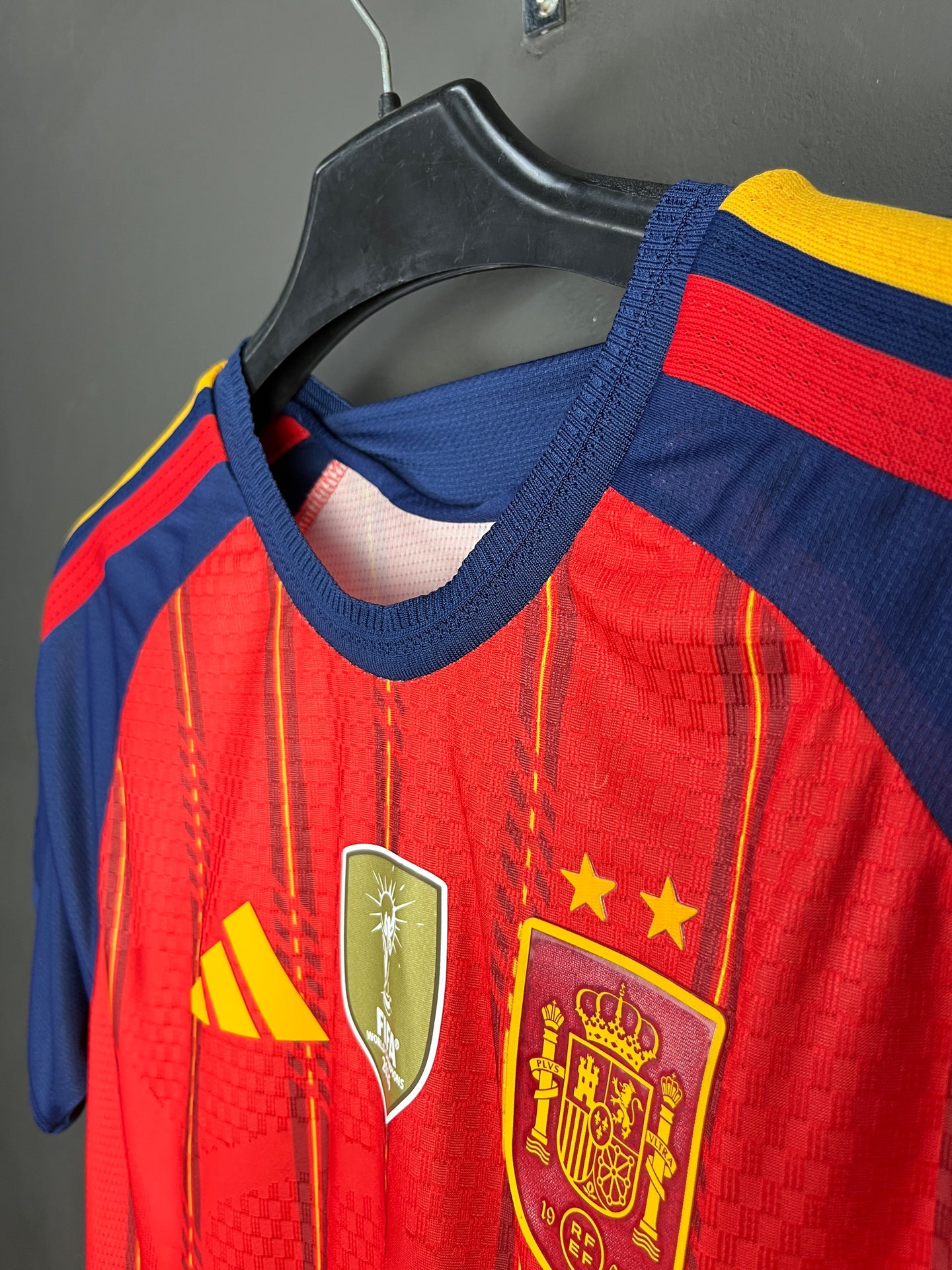 Spain Home 2026 World Cup 2 Stars Jersey Player Version