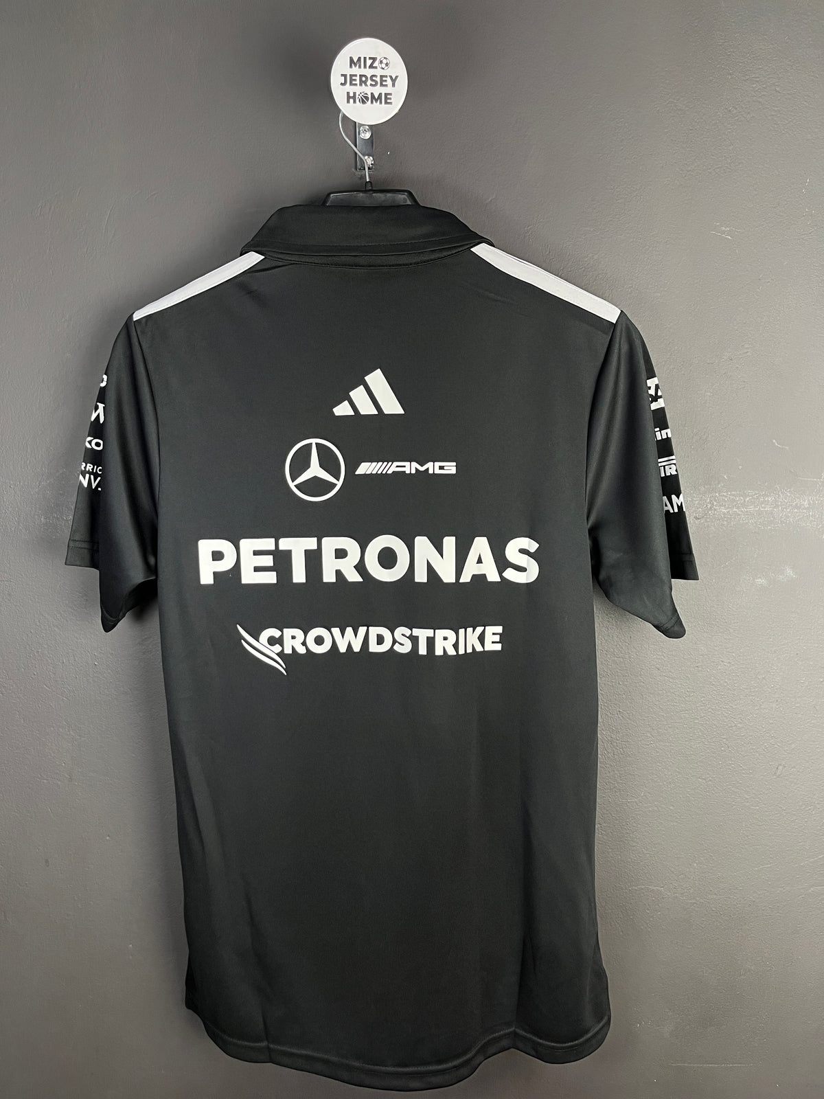Mercedes-AMG Petronas Formula 1 Team Black Polo Shirt