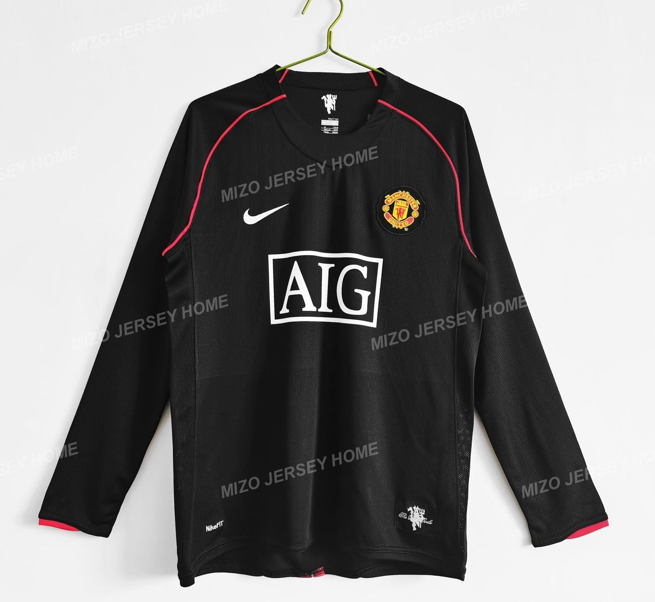MANCHESTER UNITED Retro 2007-2008 Long Sleeve Away Jersey