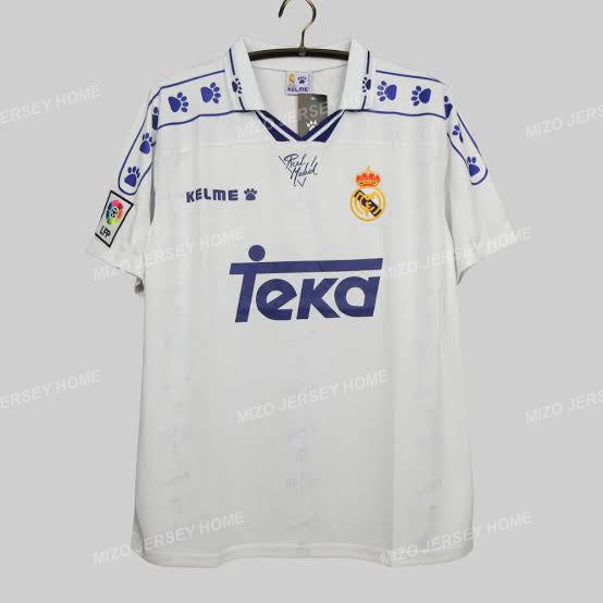 REAL MADRID Retro 1996-1997 Home Jersey