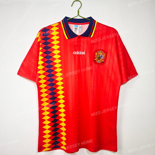 SPAIN Retro 1994 Home Jersey