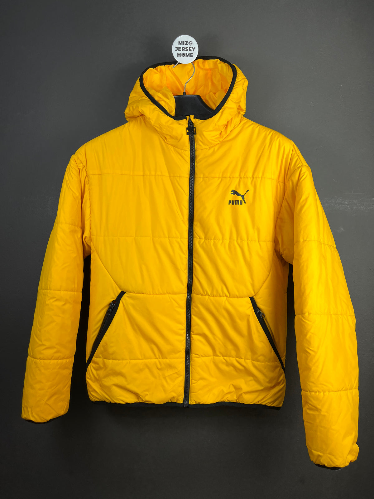 PUMA Classics Padded Yellow Puffer Jacket (Size-S)