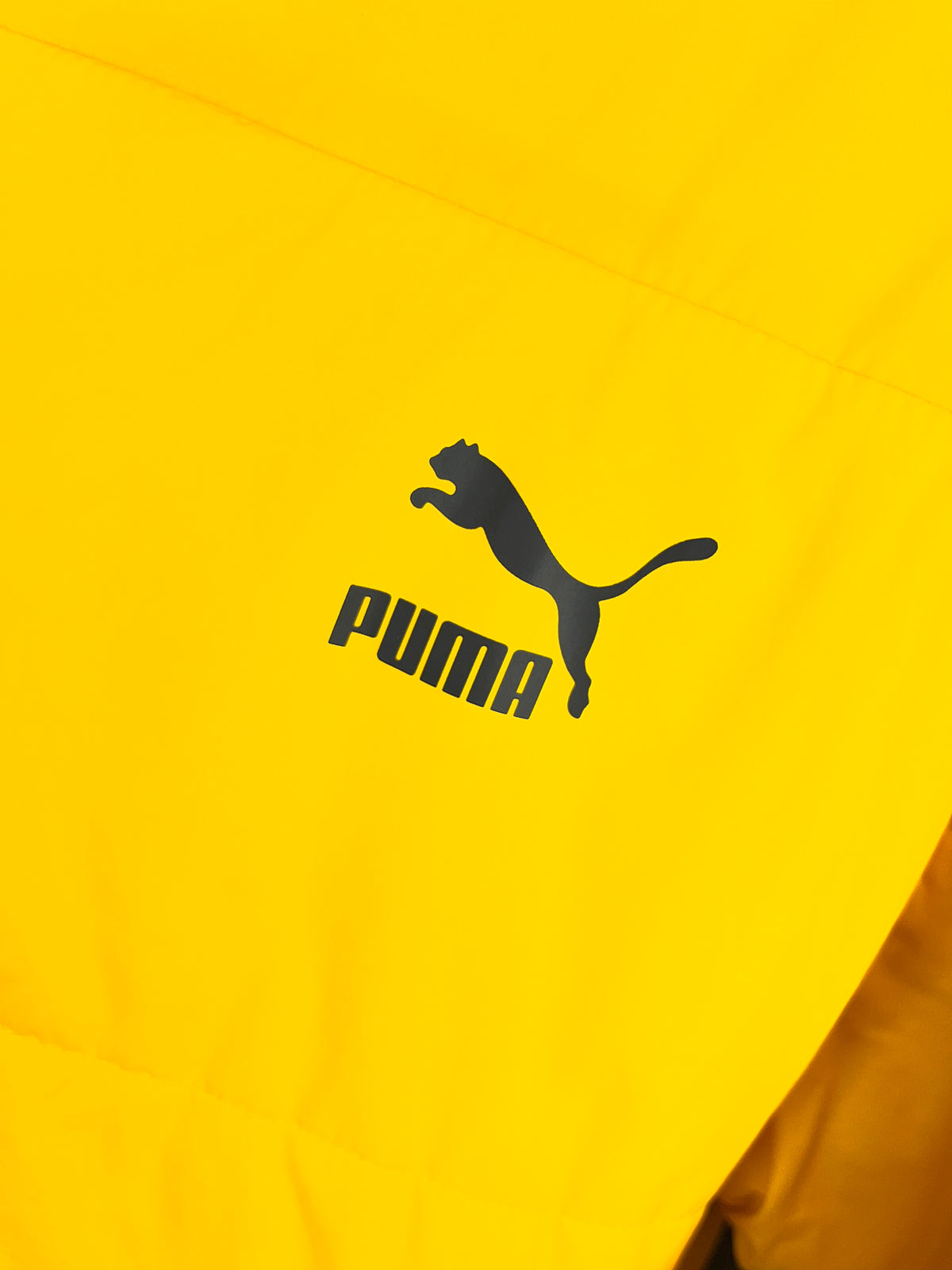 PUMA Classics Padded Yellow Puffer Jacket (Size-S)