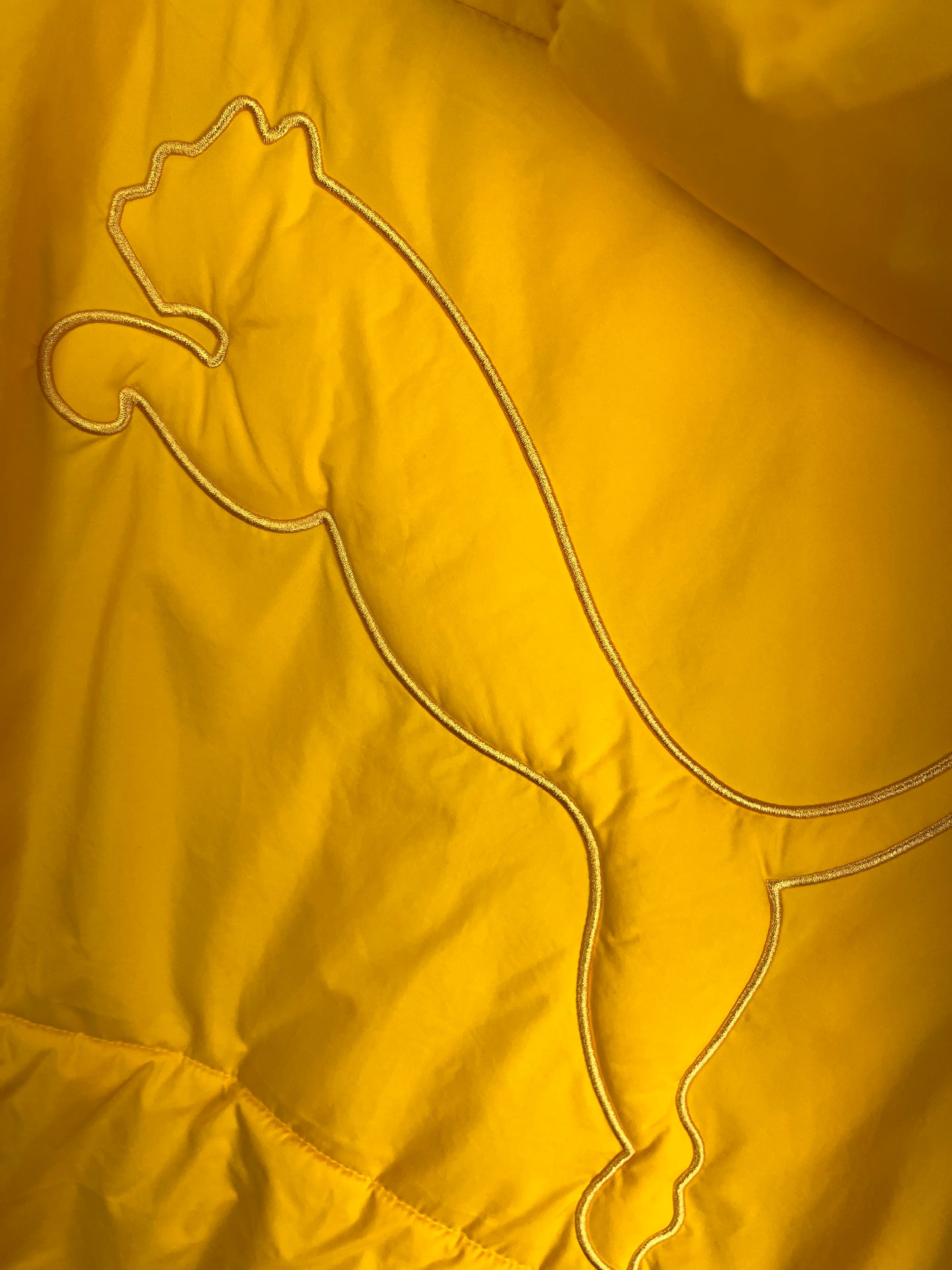 PUMA Classics Padded Yellow Puffer Jacket (Size-S)