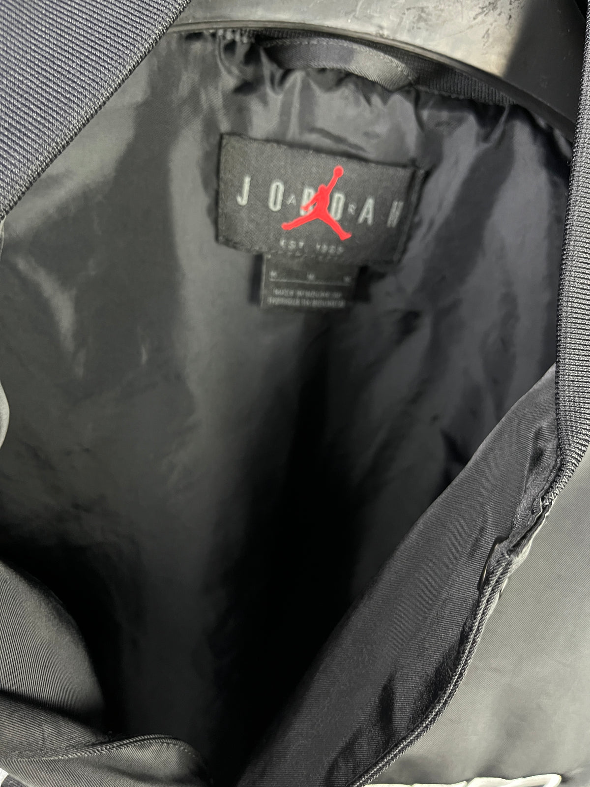 Nike Jordan Black Flight Bomber Jacket (Size-M)