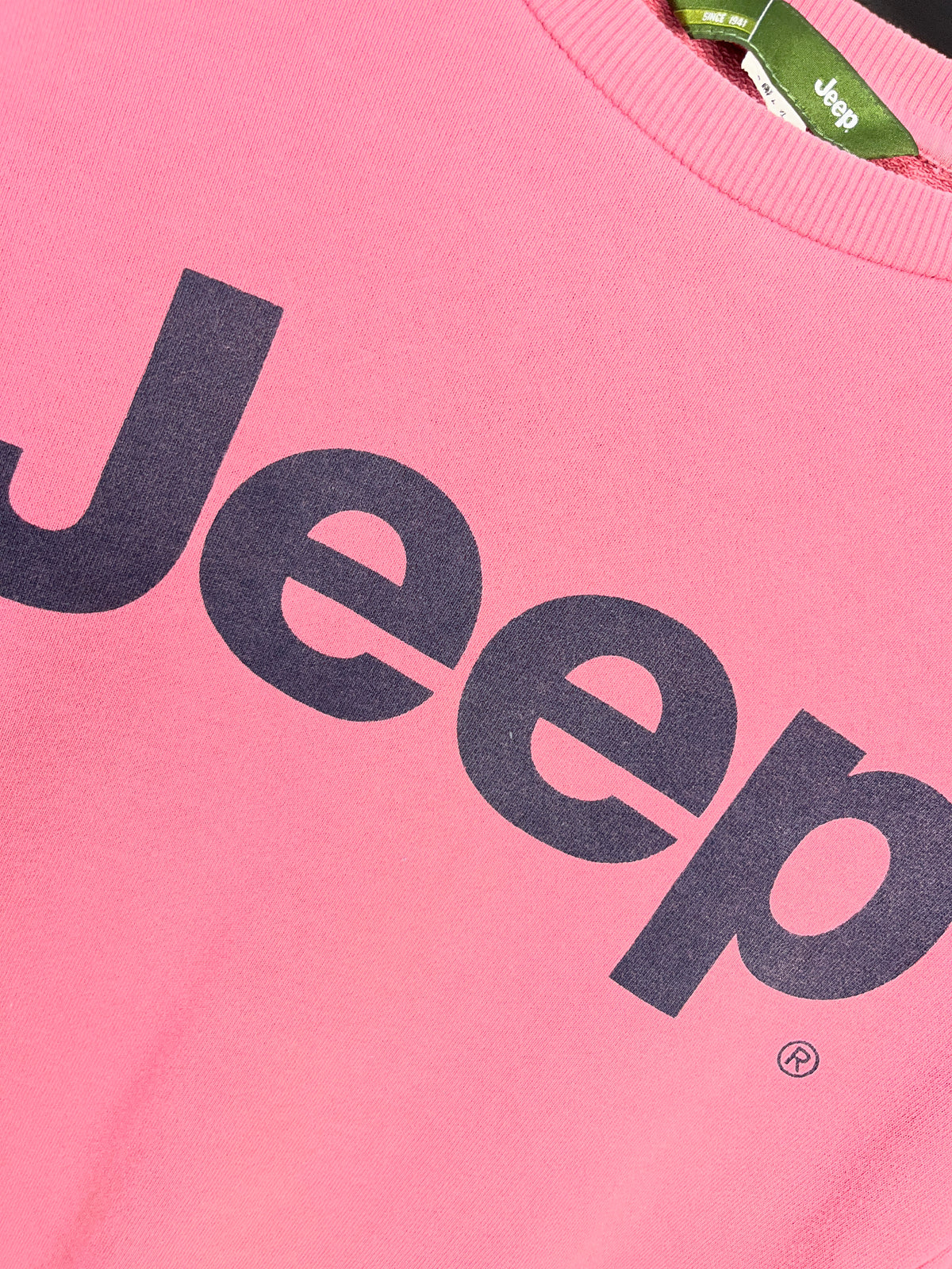 Jeep Pink Sweatshirt (Size-M)